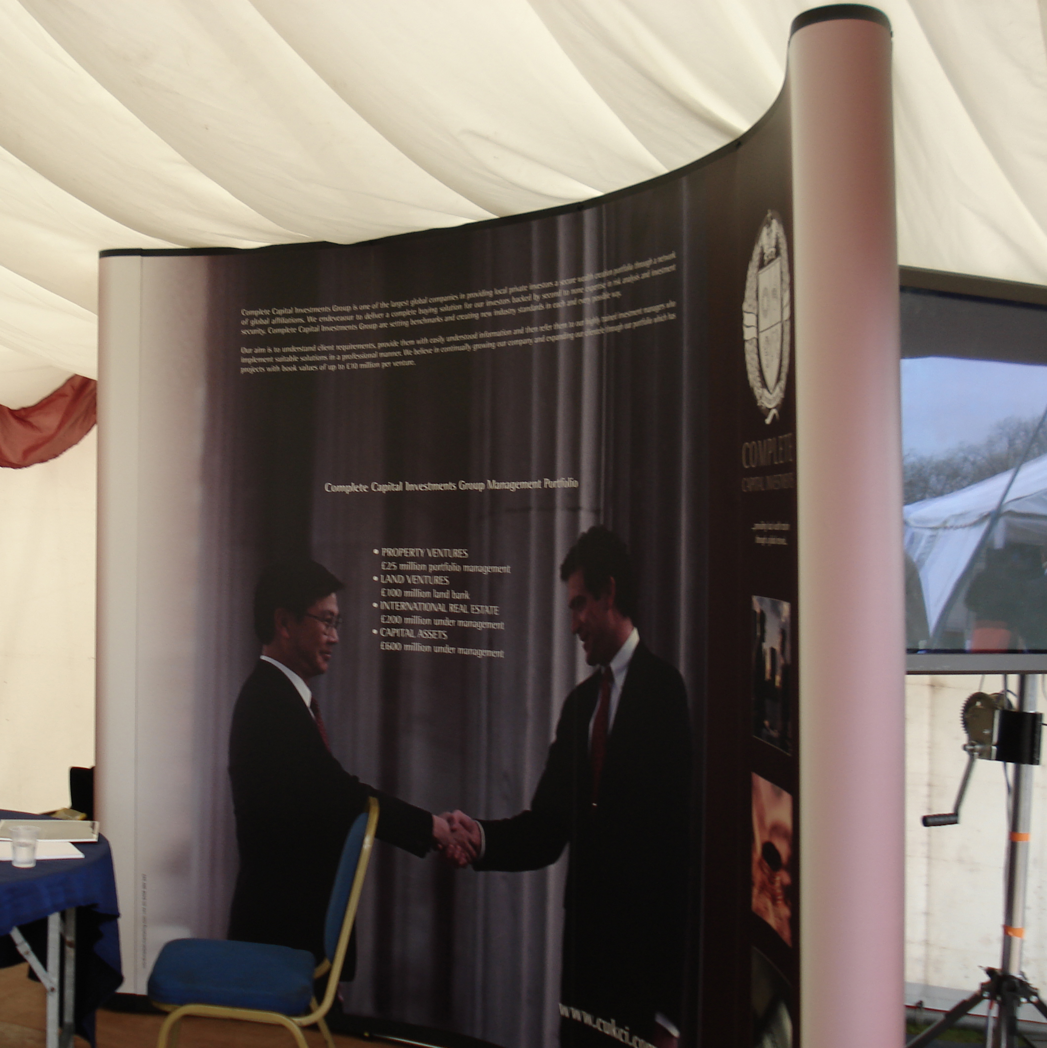 Exhibition print display