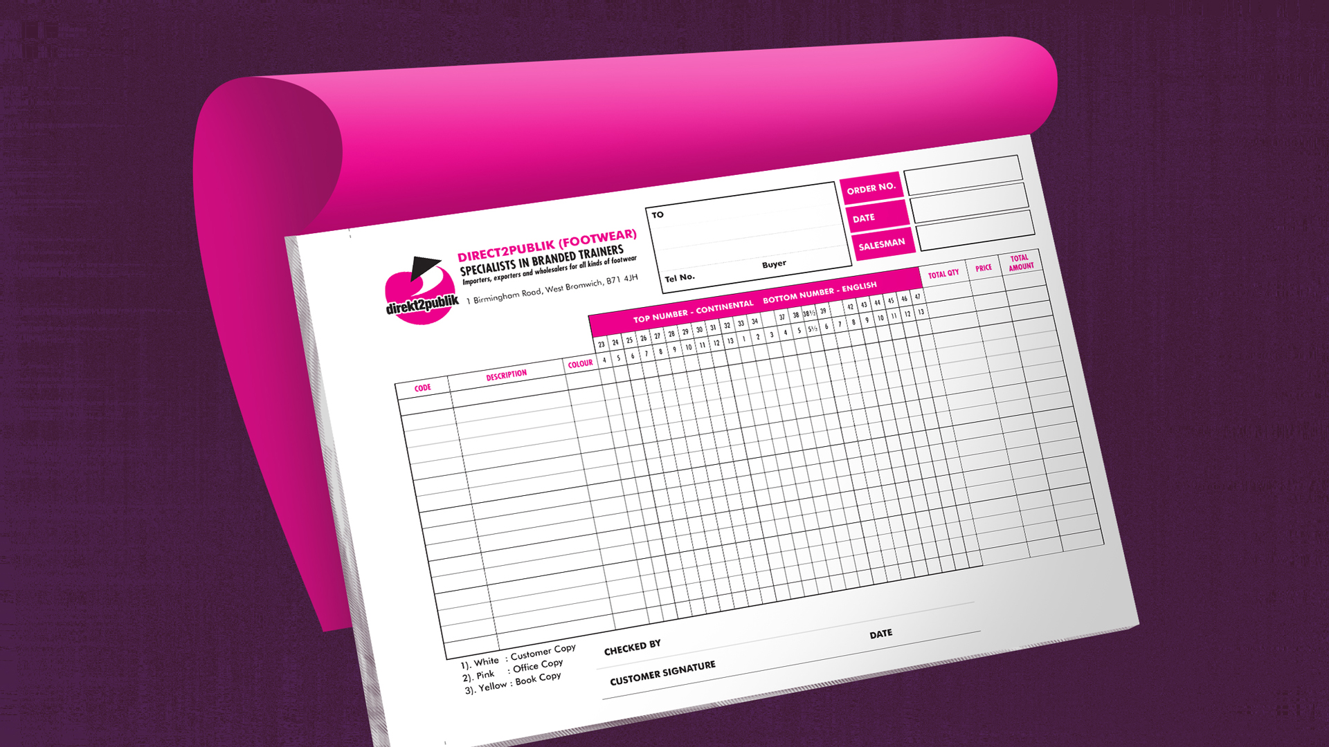 D2P office stationery