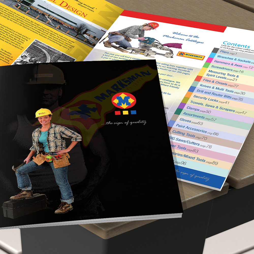 MM catalogue print sample