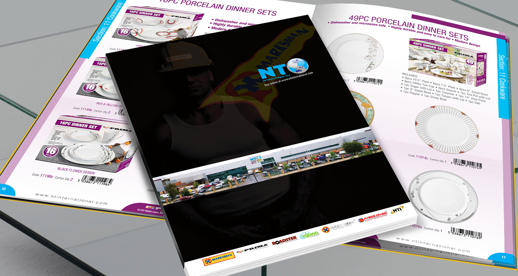 NT catalogue print sample