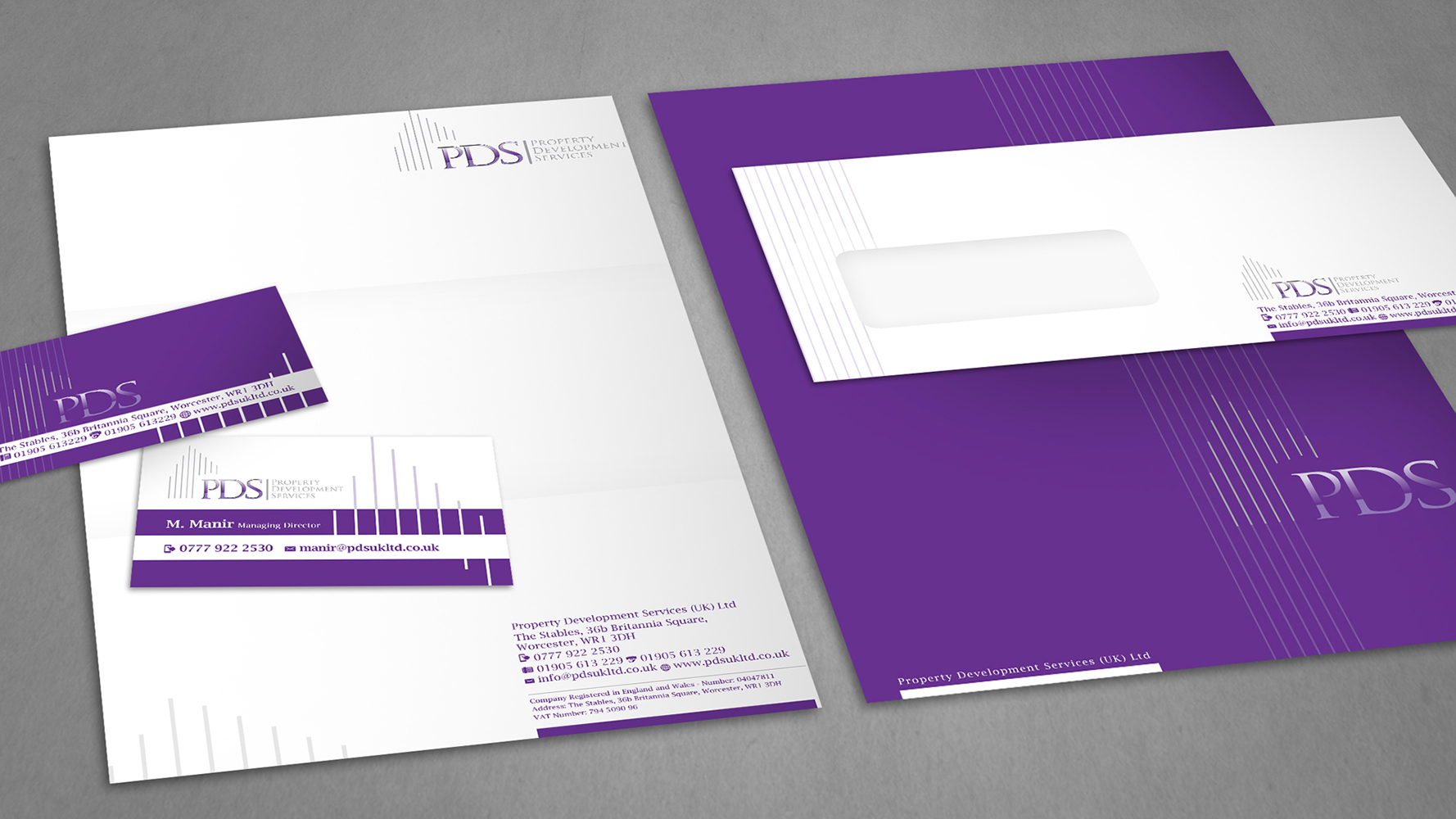 PDS UK stationery