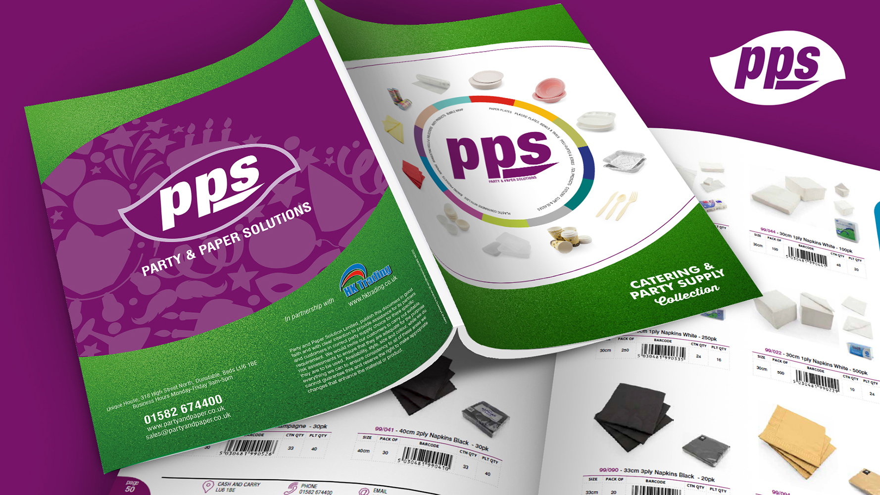 PPS product booklet print sample